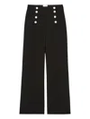 Claudie Pierlot Straight-leg Trousers In Black