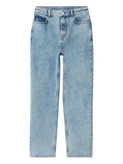 Claudie Pierlot Straight-leg Trousers In Blue