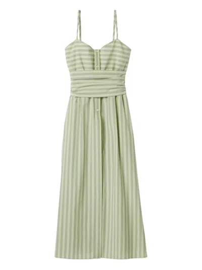 CLAUDIE PIERLOT STRIPED DRESS