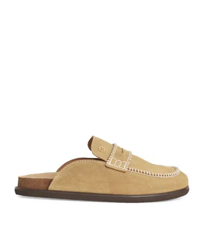 CLAUDIE PIERLOT SUEDE MULES