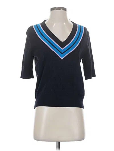 Pre-owned Claudie Pierlot Sweater Vest In Blue