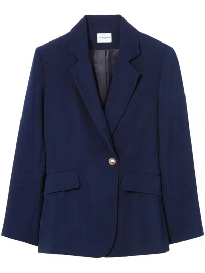 Claudie Pierlot Tailored Blazer In Blue