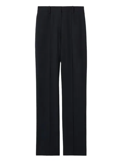 Claudie Pierlot Tailored High-waisted Trousers In Black