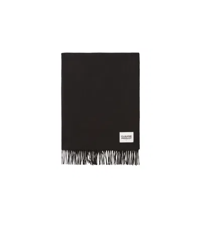 Claudie Pierlot Tassel Scarf In Black