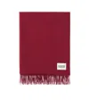 Claudie Pierlot Tassel Scarf In Red