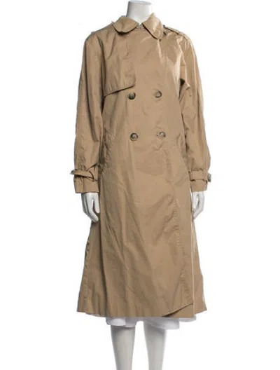 Pre-owned Claudie Pierlot Trench Coat In Neutrals
