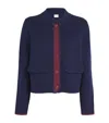Claudie Pierlot Two-tone Cardigan In Blue