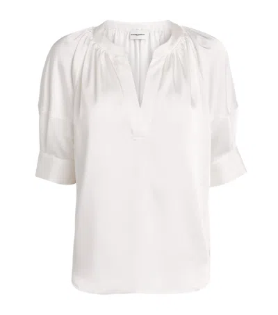 Claudie Pierlot V-neck Blouse In Neutral