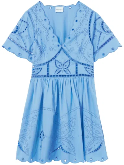 CLAUDIE PIERLOT V-NECK DRESS