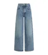 Claudie Pierlot Washed Wide-leg Jeans In Blue