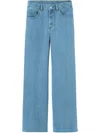 Claudie Pierlot Wide-leg Jeans In 蓝色