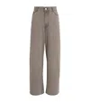 Claudie Pierlot Wide-leg Jeans In Gray