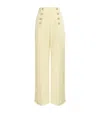 Claudie Pierlot Wide-leg Sailor Trousers In Neutral