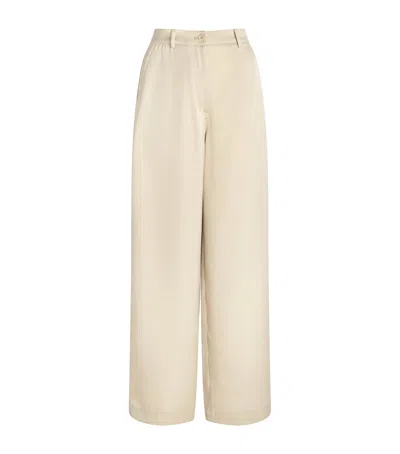 Claudie Pierlot Wide-leg Trousers In Neutral
