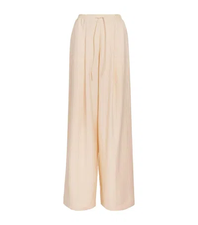 Claudie Pierlot Wide-leg Trousers In Neutral