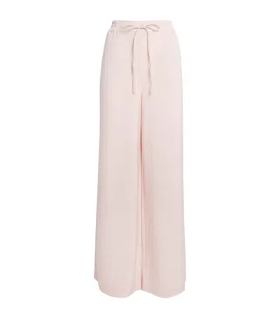Claudie Pierlot Wide-leg Trousers In Pink
