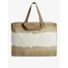 Claudie Pierlot Large Cotton Bag In Verts