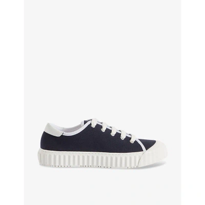 Claudie Pierlot Two-tone Panelled Sneakers In Blue