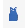 Claudie Pierlot Knitted Bows Tank Top In Bleus