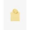 Claudie Pierlot Womens Baby Yellow Hooded Ribbed Wool Collar