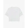 Claudie Pierlot Logo-patch T-shirt In Naturels