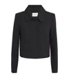 Claudie Pierlot Wool-blend Box Jacket In Black