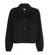 Claudie Pierlot Wool-blend Collared Jacket In Black