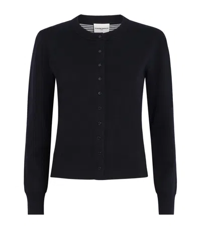 CLAUDIE PIERLOT WOOL-BLEND FINE-KNIT CARDIGAN