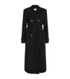 Claudie Pierlot Wool-blend Overcoat In Black