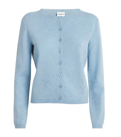 Claudie Pierlot Wool Cardigan In Blue