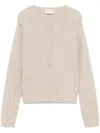 Claudie Pierlot Wool Cardigan In Brown