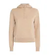 Claudie Pierlot Wool-cashmere Knitted Hoodie In Brown