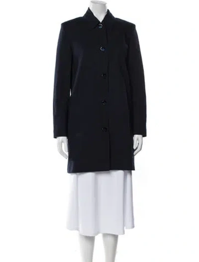 Pre-owned Claudie Pierlot Wool Coat In Gray