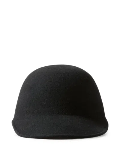 Claudie Pierlot Wool Felt Cap In Black