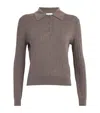 CLAUDIE PIERLOT WOOL POLO SWEATER