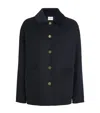 Claudie Pierlot Wool Tailored Coat In Black