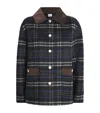 Claudie Pierlot Checked Wool Blend Coat
