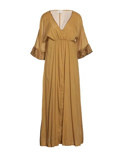 Claudie Long Dresses In Beige