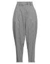 Claudie Woman Pants Black Size M Polyester, Virgin Wool, Elastane In Black