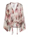Claudie Woman Shirt Light Pink Size 6 Viscose In Pink