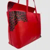 Claudio Civitico Elizabeth Calligraphy Collection Print 1/1 In Red