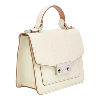 Claudio Civitico Ivory Crossbody & Shoulder Bag In Neutral