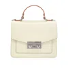 Claudio Civitico Ivory Crossbody & Shoulder Bag In White