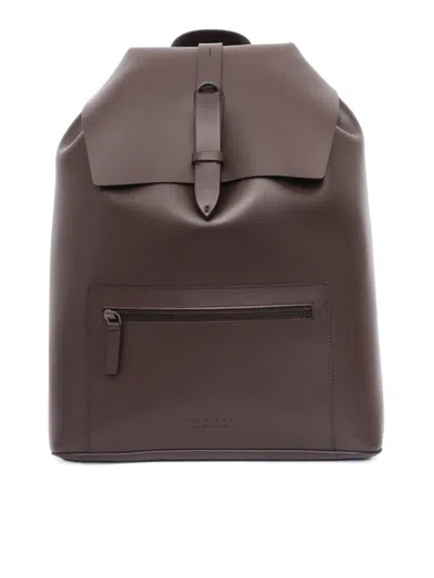 Claudio Orciani Backpacks In Brown