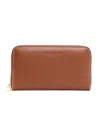 Claudio Orciani Brown Zip-around Wallet In Brown