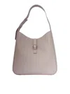 Claudio Orciani Gea Soft Structured Shoulder Bag In Gray