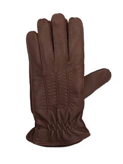 Claudio Orciani Gloves In Brown