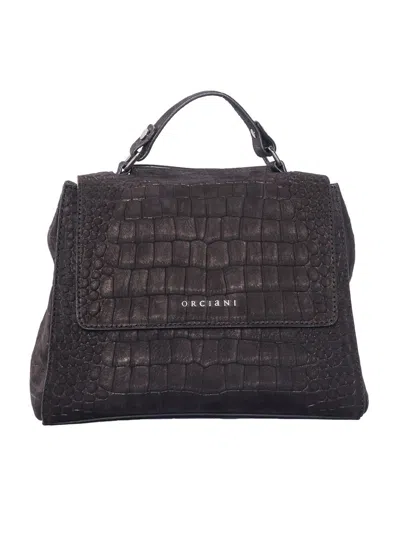 Claudio Orciani Hand Held Bag. In Black
