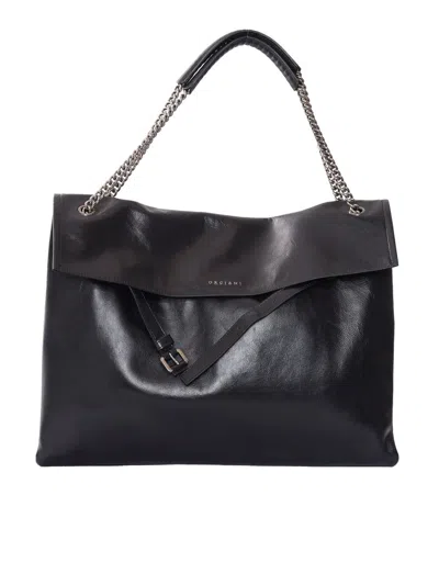 Claudio Orciani Hand Held Bag. In Black