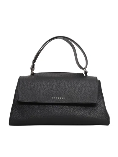 Claudio Orciani Hand Held Bag. In Black